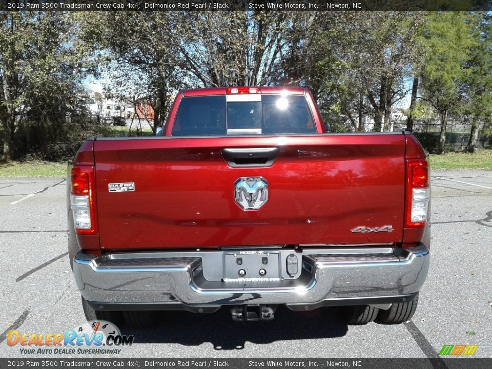 2019 Ram 3500 Tradesman Crew Cab 4x4 Delmonico Red Pearl / Black Photo #7