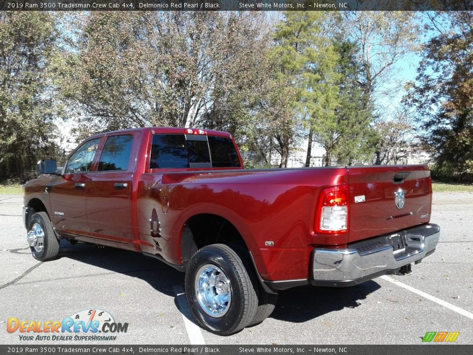 2019 Ram 3500 Tradesman Crew Cab 4x4 Delmonico Red Pearl / Black Photo #8