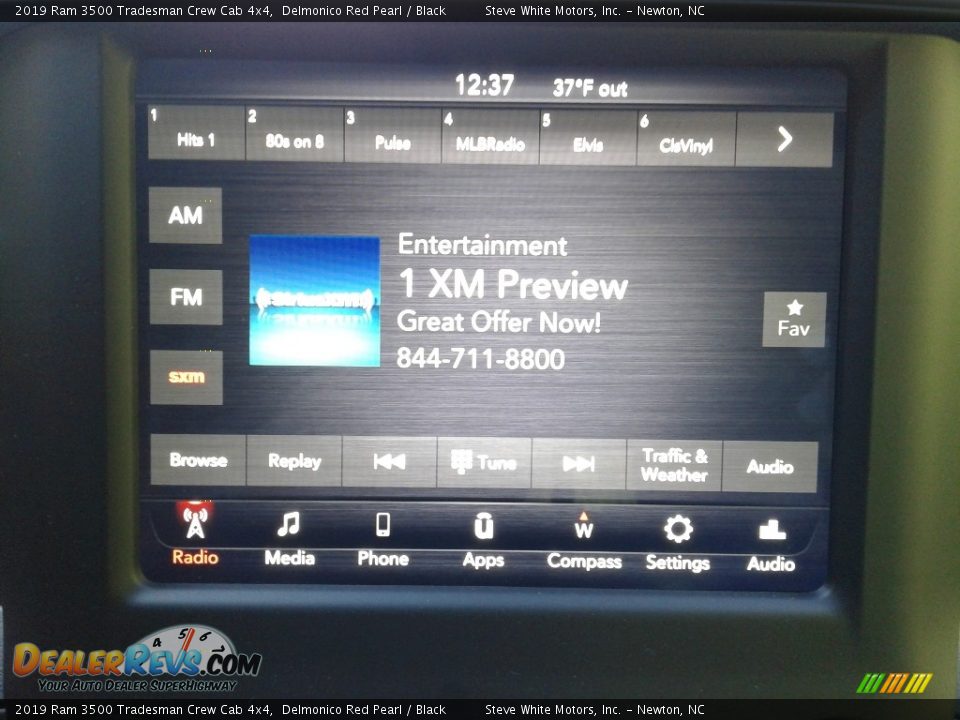 2019 Ram 3500 Tradesman Crew Cab 4x4 Delmonico Red Pearl / Black Photo #21