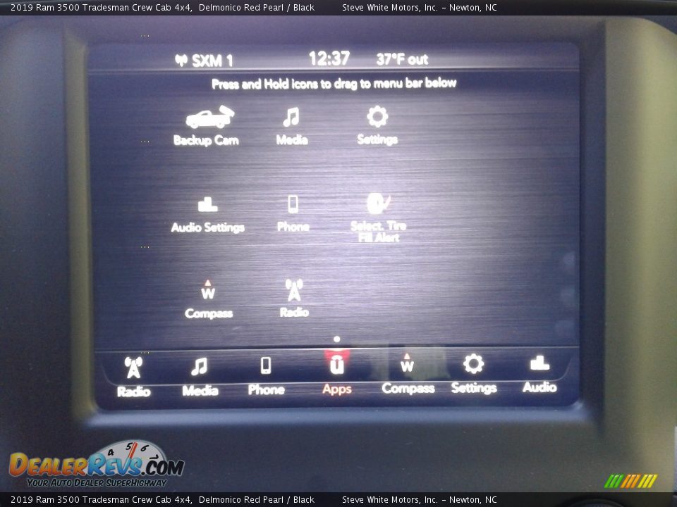 2019 Ram 3500 Tradesman Crew Cab 4x4 Delmonico Red Pearl / Black Photo #23