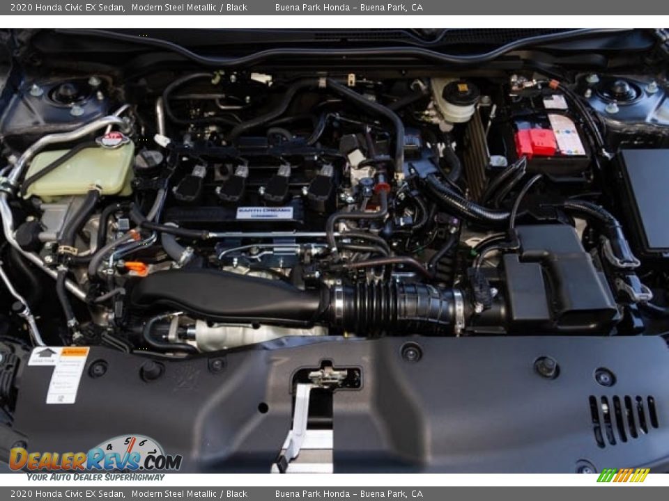 2020 Honda Civic EX Sedan 1.5 Liter Turbocharged DOHC 16-Valve i-VTEC 4 Cylinder Engine Photo #10