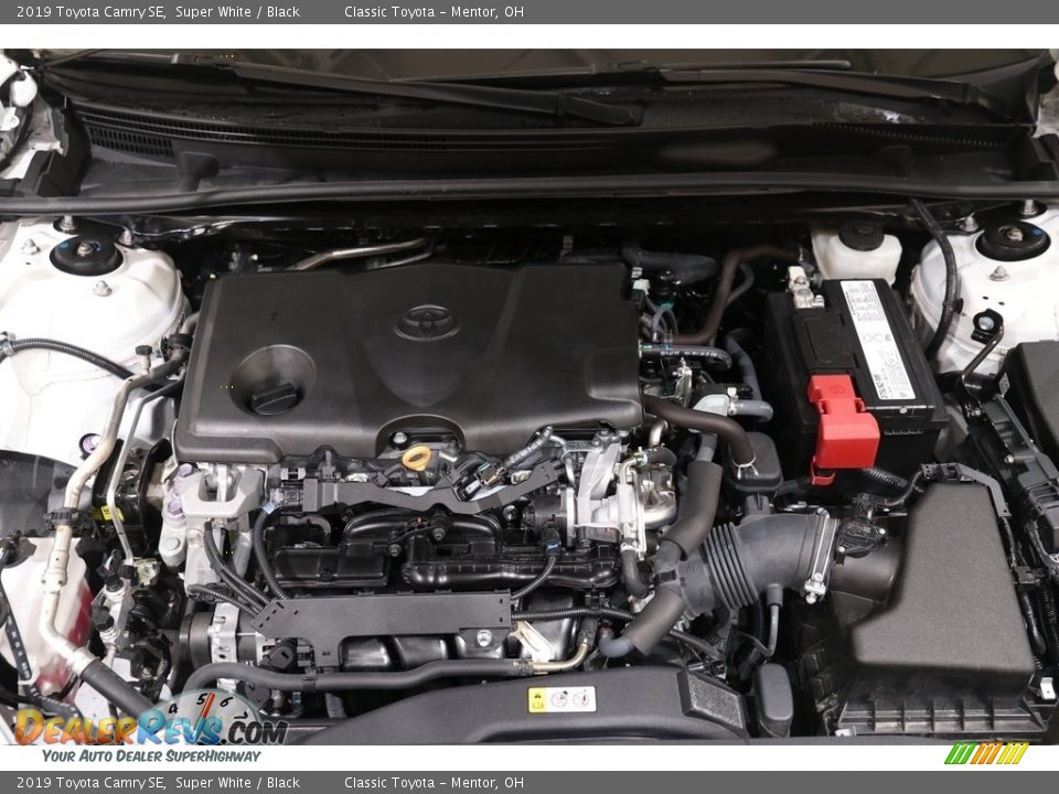 2019 Toyota Camry SE Super White / Black Photo #20