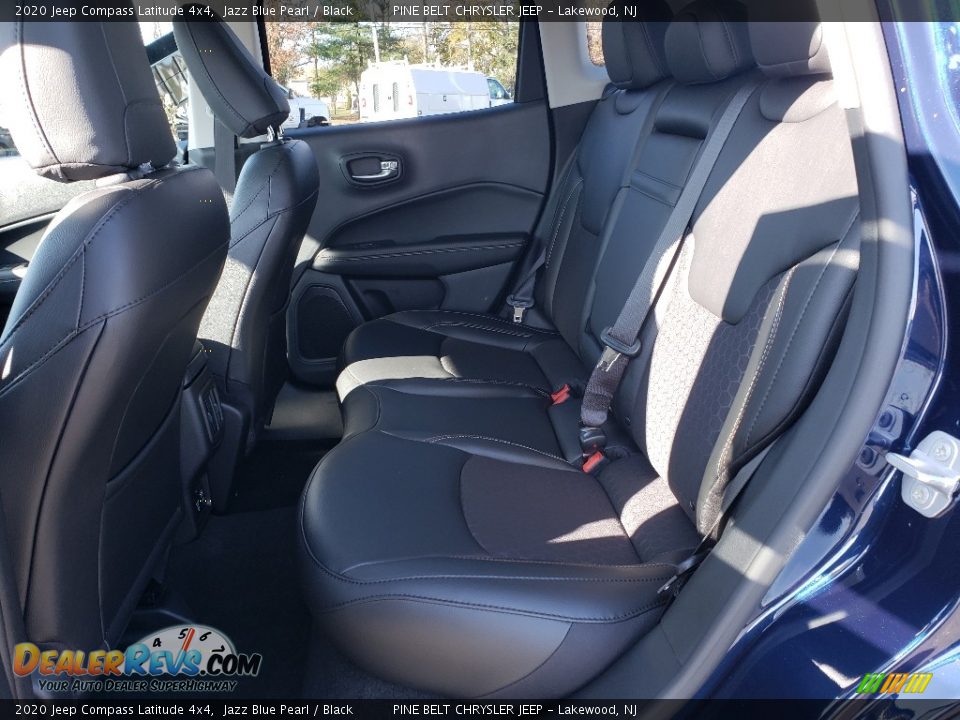2020 Jeep Compass Latitude 4x4 Jazz Blue Pearl / Black Photo #6