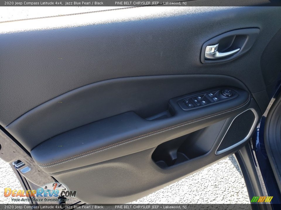 2020 Jeep Compass Latitude 4x4 Jazz Blue Pearl / Black Photo #8