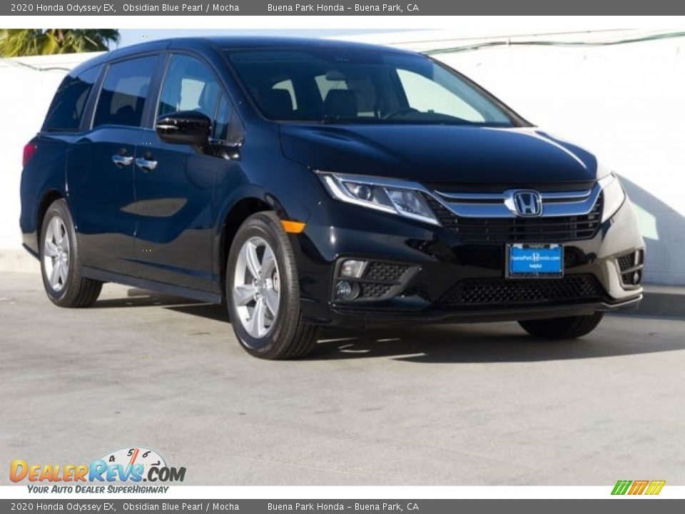 2020 Honda Odyssey EX Obsidian Blue Pearl / Mocha Photo #1