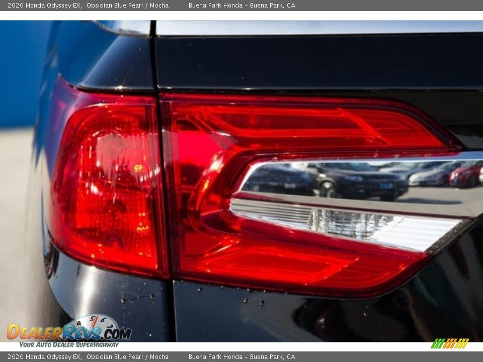 2020 Honda Odyssey EX Obsidian Blue Pearl / Mocha Photo #4