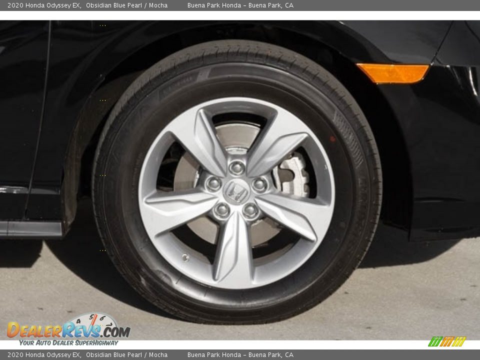 2020 Honda Odyssey EX Obsidian Blue Pearl / Mocha Photo #5