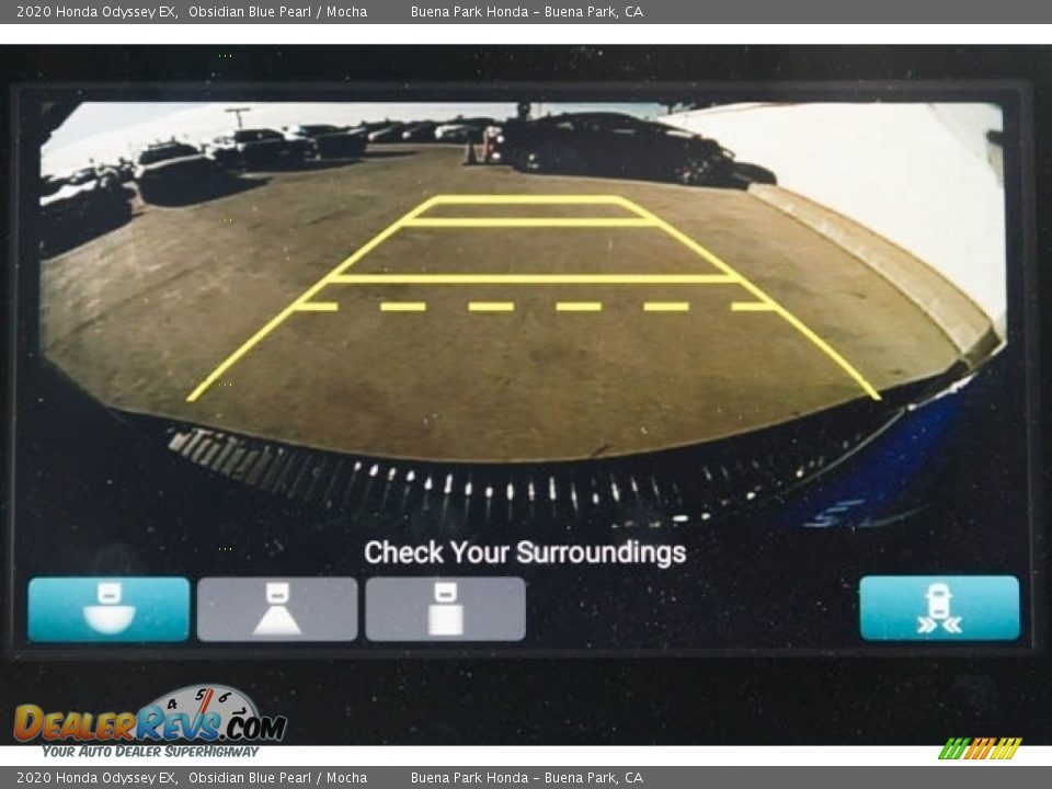 2020 Honda Odyssey EX Obsidian Blue Pearl / Mocha Photo #6