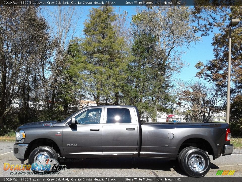 2019 Ram 3500 Tradesman Crew Cab 4x4 Granite Crystal Metallic / Black Photo #1