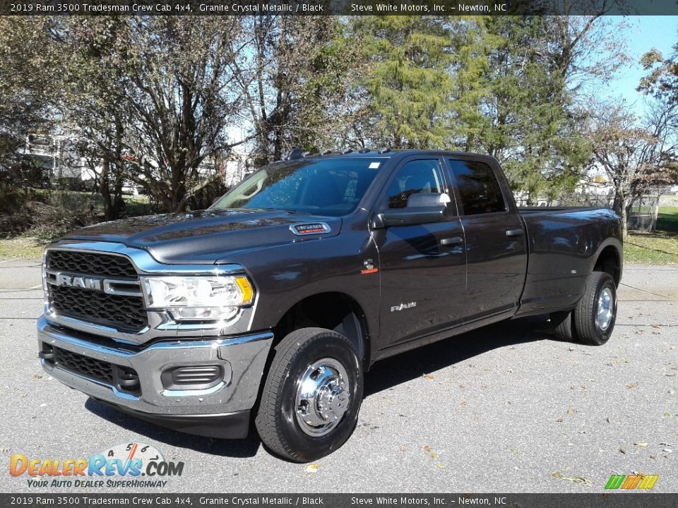 2019 Ram 3500 Tradesman Crew Cab 4x4 Granite Crystal Metallic / Black Photo #2