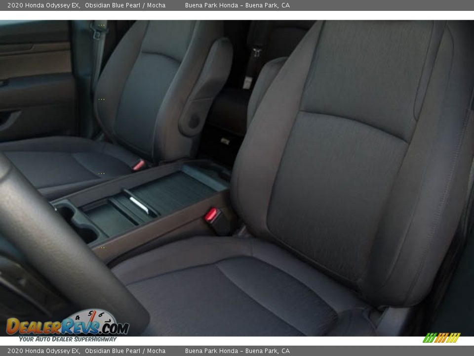 2020 Honda Odyssey EX Obsidian Blue Pearl / Mocha Photo #10