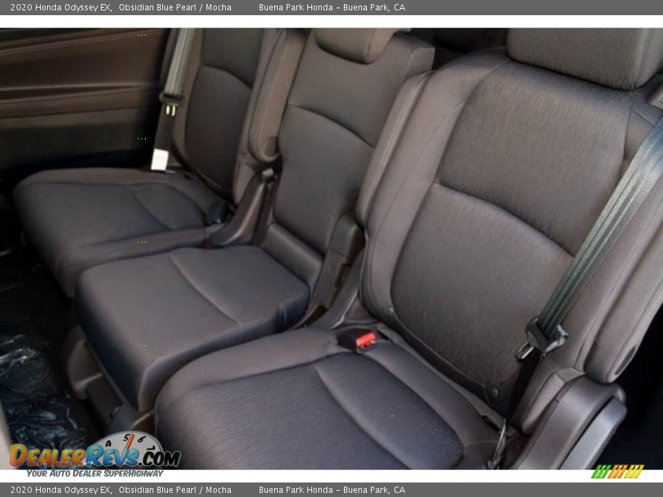 2020 Honda Odyssey EX Obsidian Blue Pearl / Mocha Photo #14