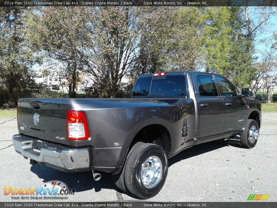 2019 Ram 3500 Tradesman Crew Cab 4x4 Granite Crystal Metallic / Black Photo #6