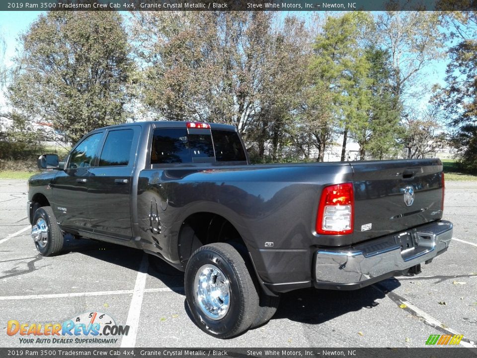 2019 Ram 3500 Tradesman Crew Cab 4x4 Granite Crystal Metallic / Black Photo #8