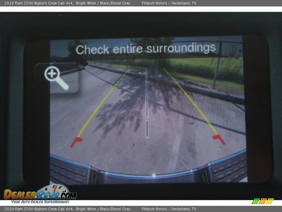 2019 Ram 2500 Bighorn Crew Cab 4x4 Bright White / Black/Diesel Gray Photo #13