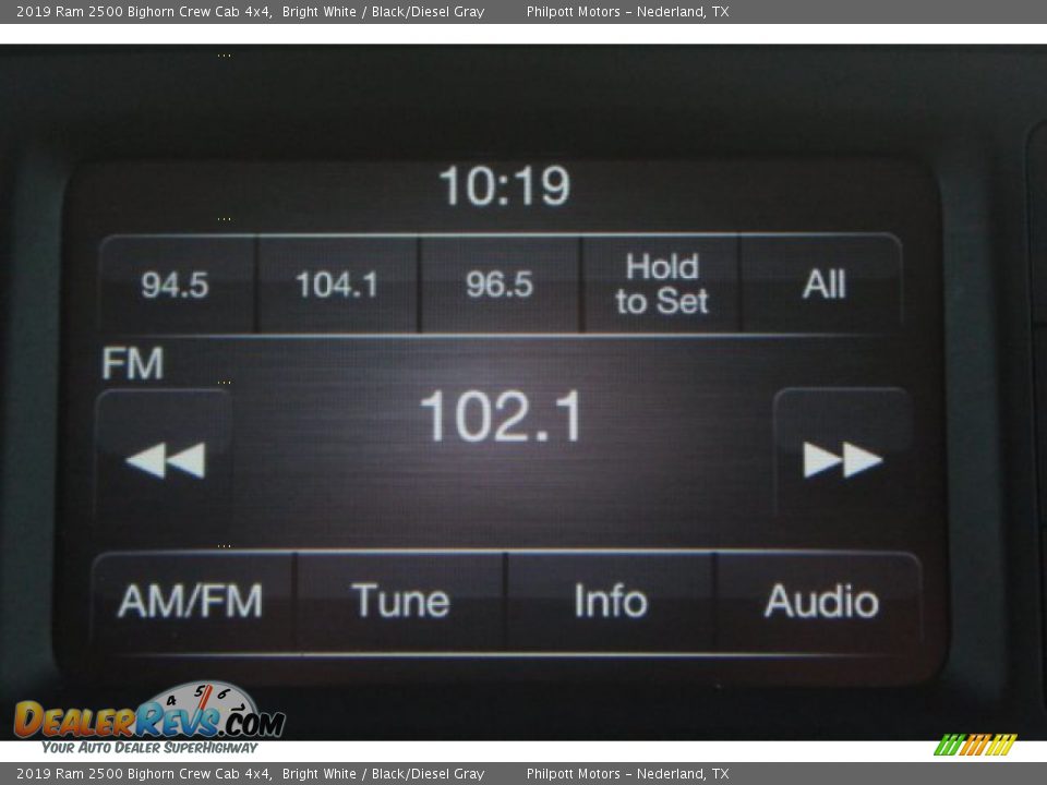 2019 Ram 2500 Bighorn Crew Cab 4x4 Bright White / Black/Diesel Gray Photo #14