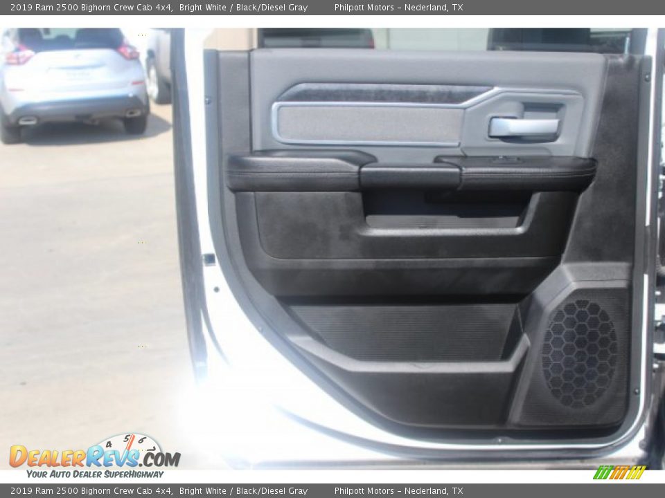 2019 Ram 2500 Bighorn Crew Cab 4x4 Bright White / Black/Diesel Gray Photo #21