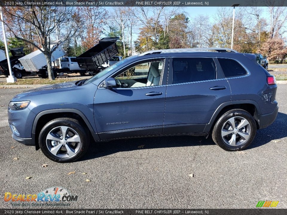 Blue Shade Pearl 2020 Jeep Cherokee Limited 4x4 Photo #3