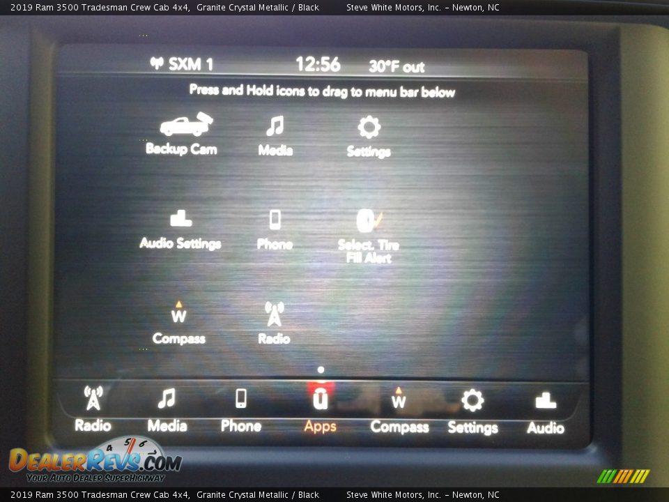 2019 Ram 3500 Tradesman Crew Cab 4x4 Granite Crystal Metallic / Black Photo #22