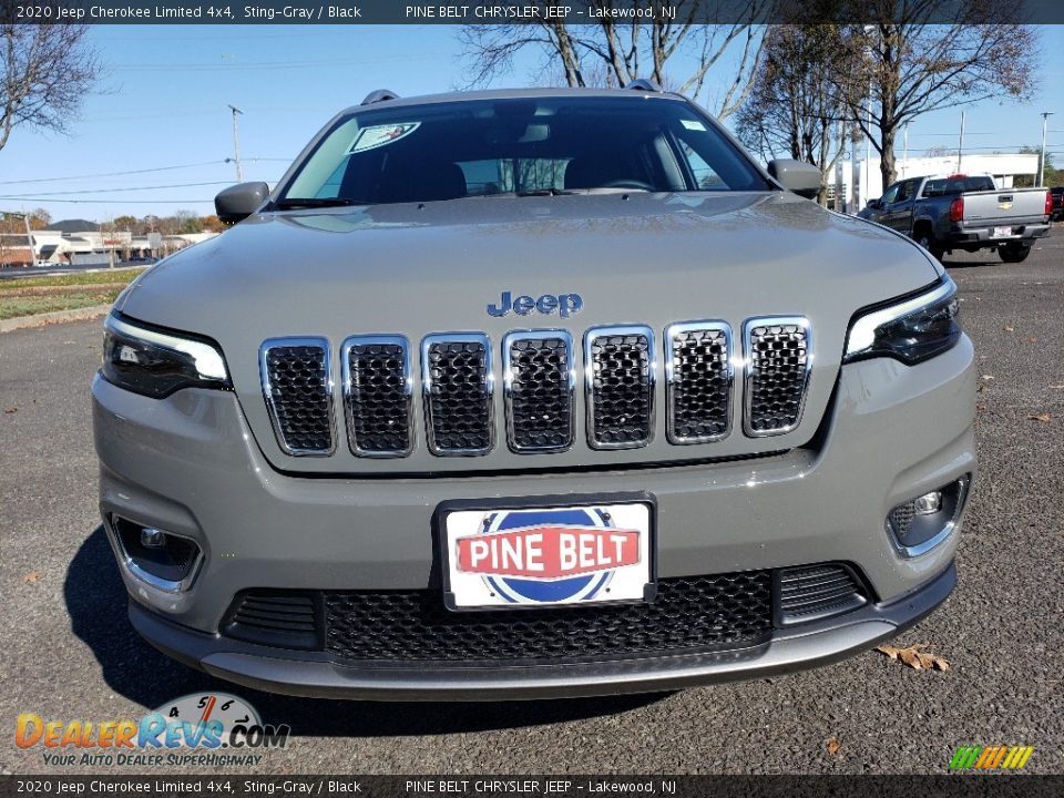 2020 Jeep Cherokee Limited 4x4 Sting-Gray / Black Photo #2