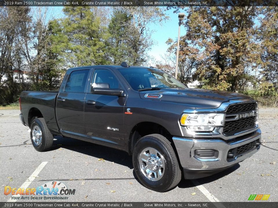 2019 Ram 2500 Tradesman Crew Cab 4x4 Granite Crystal Metallic / Black Photo #4