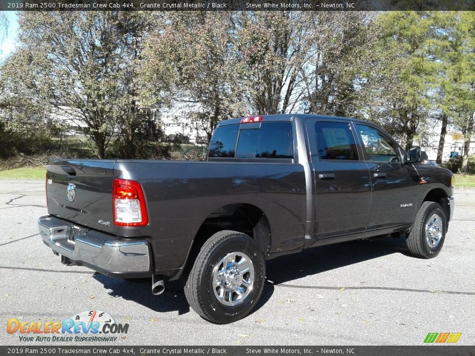 2019 Ram 2500 Tradesman Crew Cab 4x4 Granite Crystal Metallic / Black Photo #6