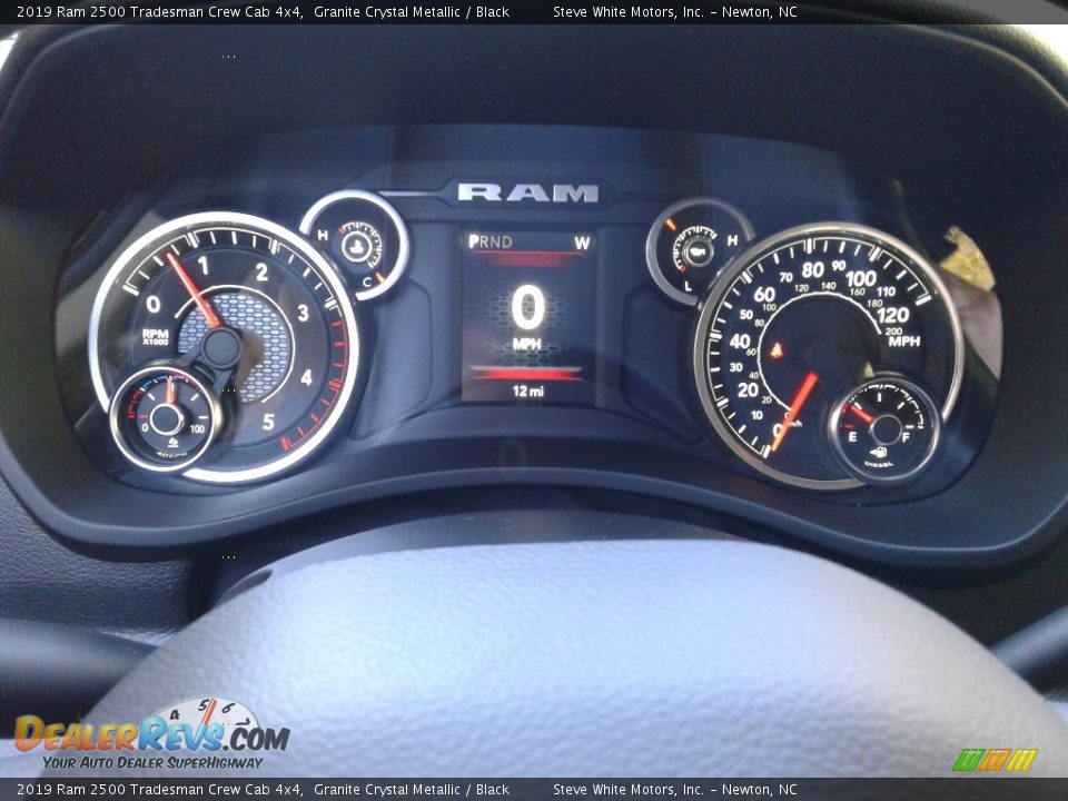 2019 Ram 2500 Tradesman Crew Cab 4x4 Granite Crystal Metallic / Black Photo #17