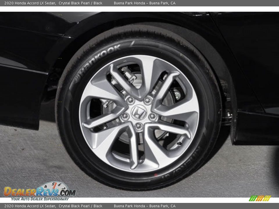 2020 Honda Accord LX Sedan Crystal Black Pearl / Black Photo #11