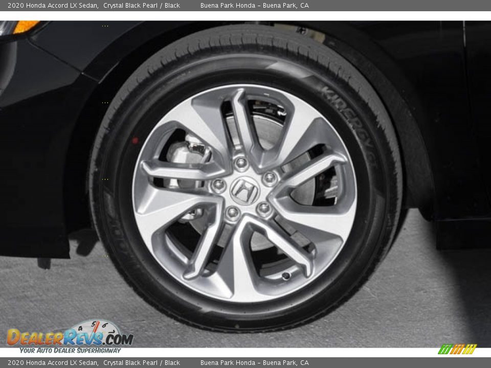 2020 Honda Accord LX Sedan Crystal Black Pearl / Black Photo #14
