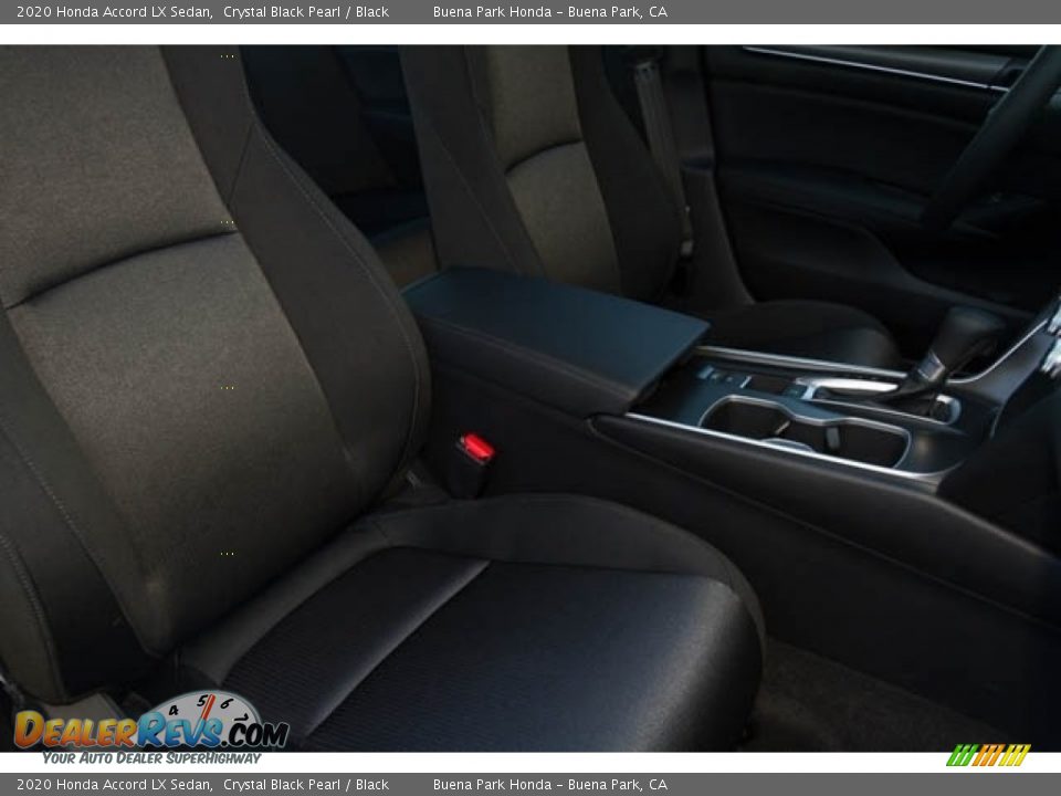2020 Honda Accord LX Sedan Crystal Black Pearl / Black Photo #32
