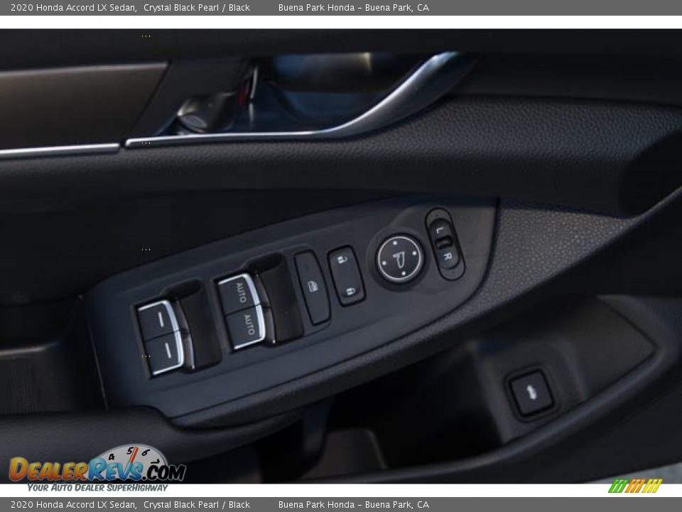 2020 Honda Accord LX Sedan Crystal Black Pearl / Black Photo #34