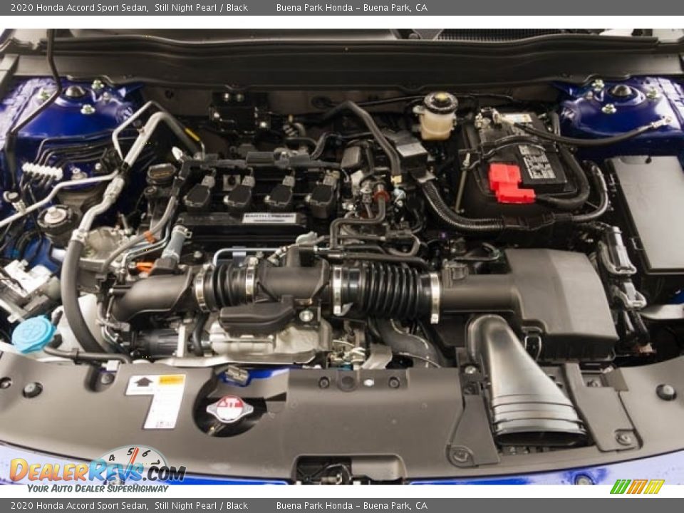 2020 Honda Accord Sport Sedan 1.5 Liter Turbocharged DOHC 16-Valve i-VTEC 4 Cylinder Engine Photo #10