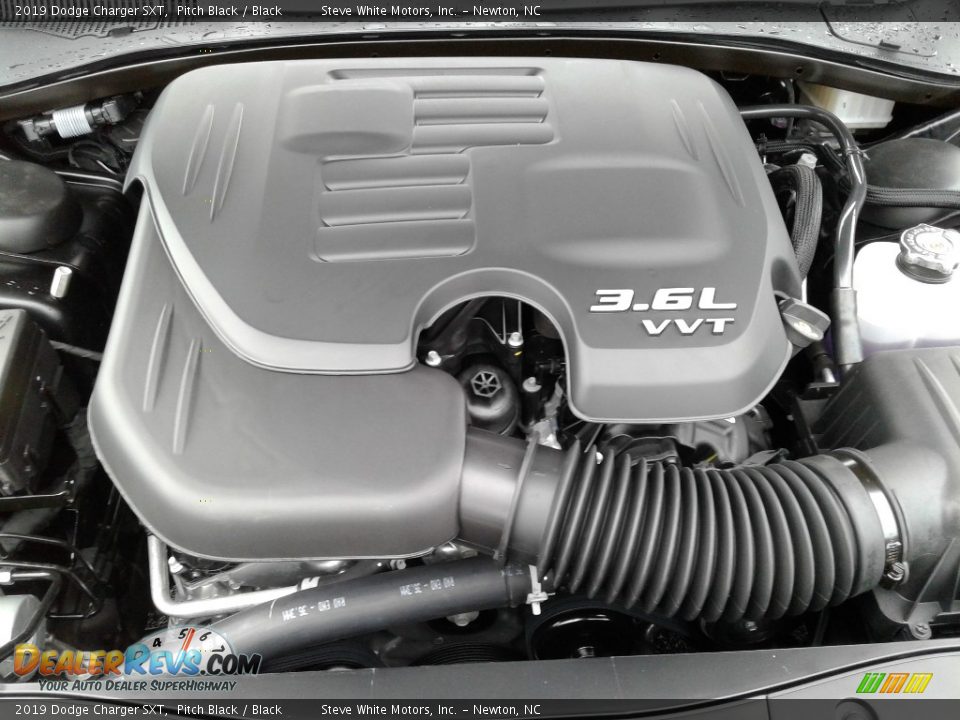 2019 Dodge Charger SXT Pitch Black / Black Photo #29