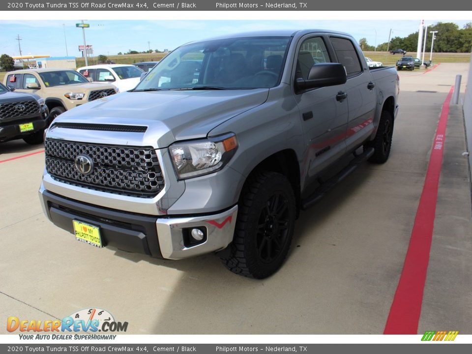 2020 Toyota Tundra TSS Off Road CrewMax 4x4 Cement / Black Photo #4