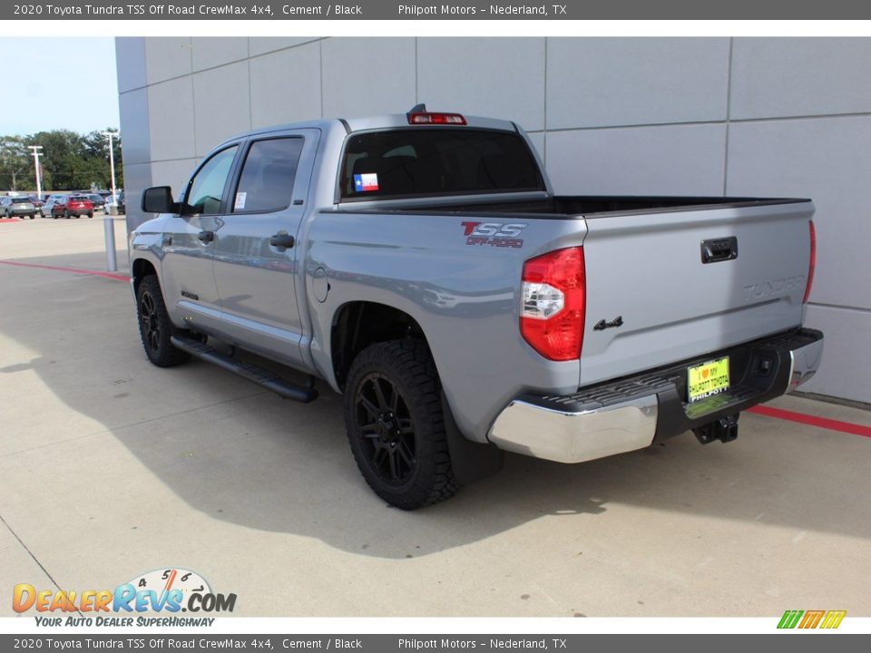 2020 Toyota Tundra TSS Off Road CrewMax 4x4 Cement / Black Photo #6