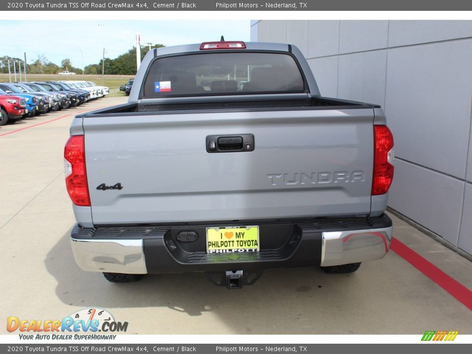 2020 Toyota Tundra TSS Off Road CrewMax 4x4 Cement / Black Photo #7