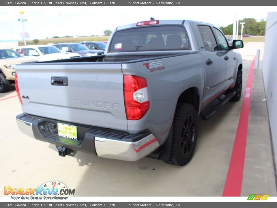 2020 Toyota Tundra TSS Off Road CrewMax 4x4 Cement / Black Photo #8