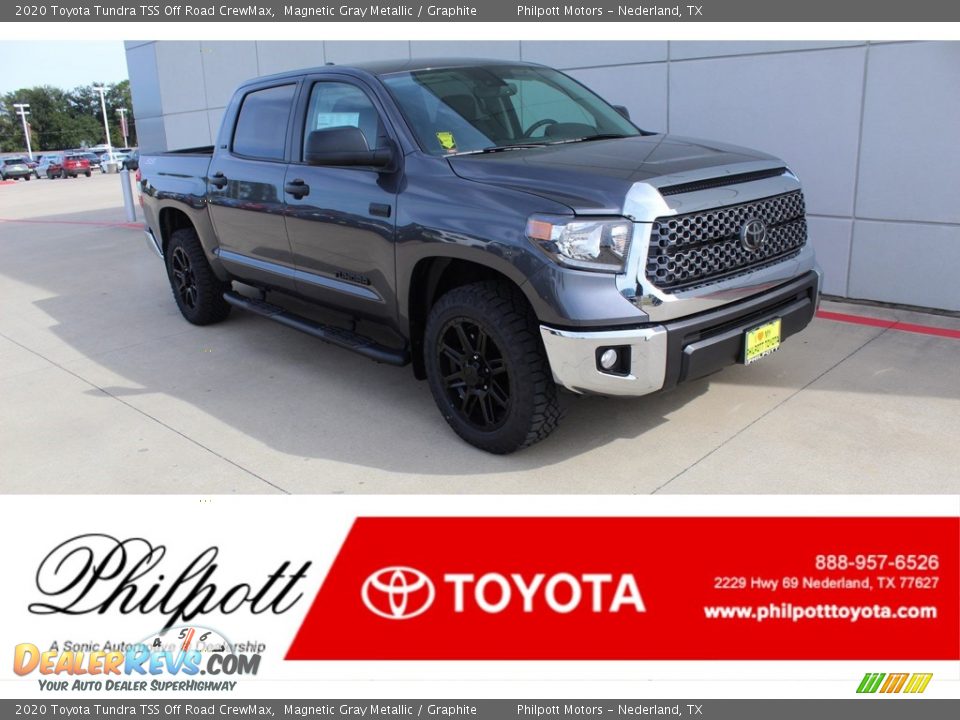 2020 Toyota Tundra TSS Off Road CrewMax Magnetic Gray Metallic / Graphite Photo #1