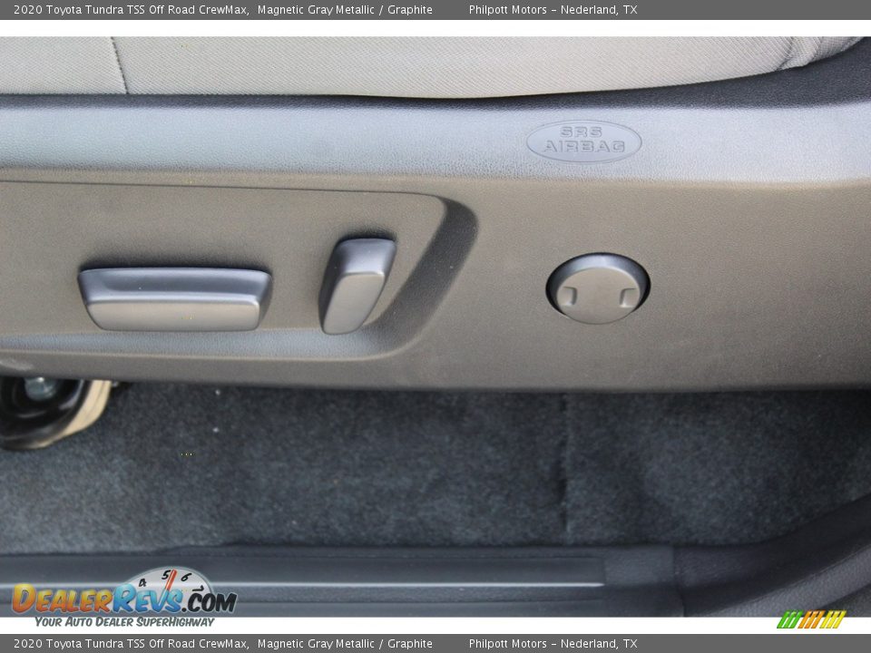 2020 Toyota Tundra TSS Off Road CrewMax Magnetic Gray Metallic / Graphite Photo #11