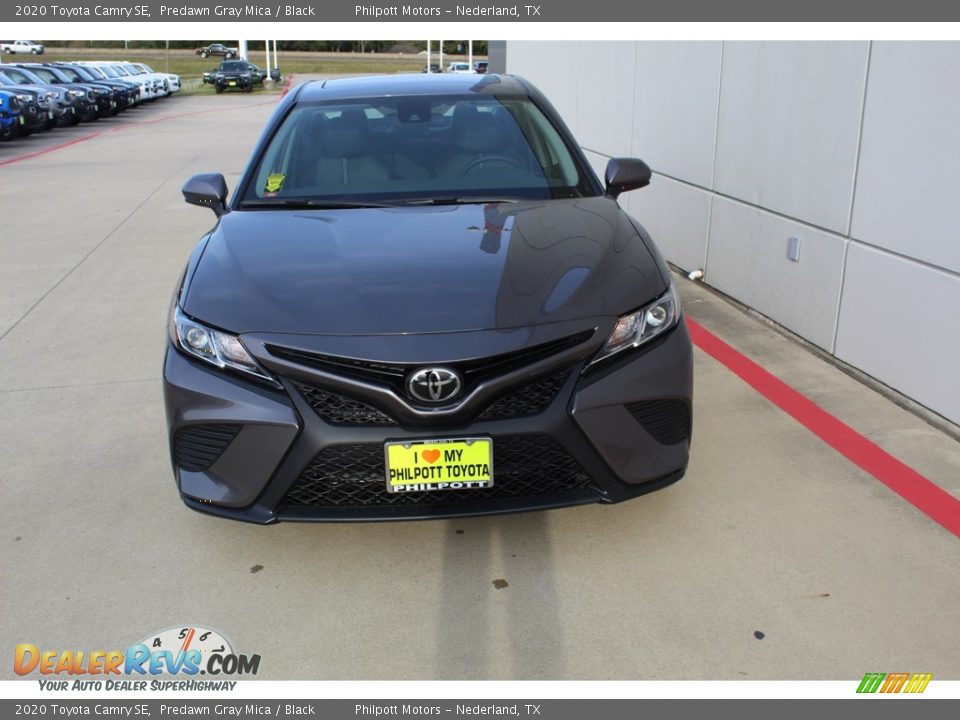 2020 Toyota Camry SE Predawn Gray Mica / Black Photo #3
