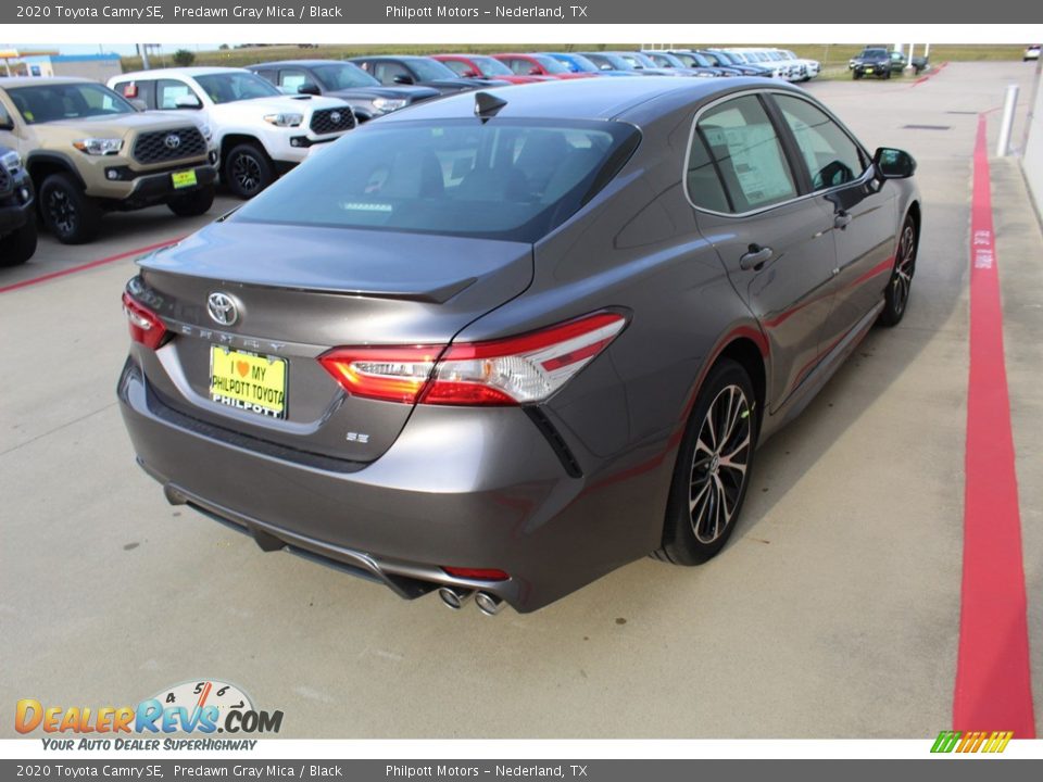 2020 Toyota Camry SE Predawn Gray Mica / Black Photo #8