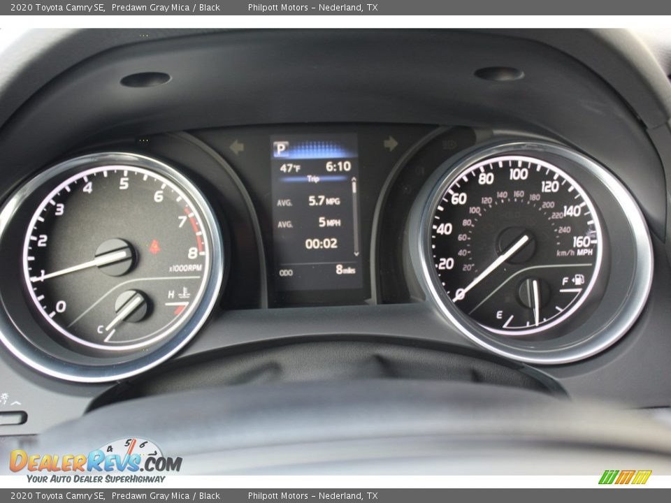 2020 Toyota Camry SE Gauges Photo #14
