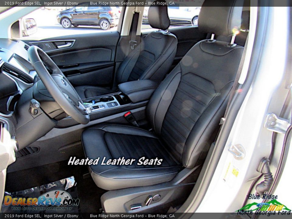 2019 Ford Edge SEL Ingot Silver / Ebony Photo #9