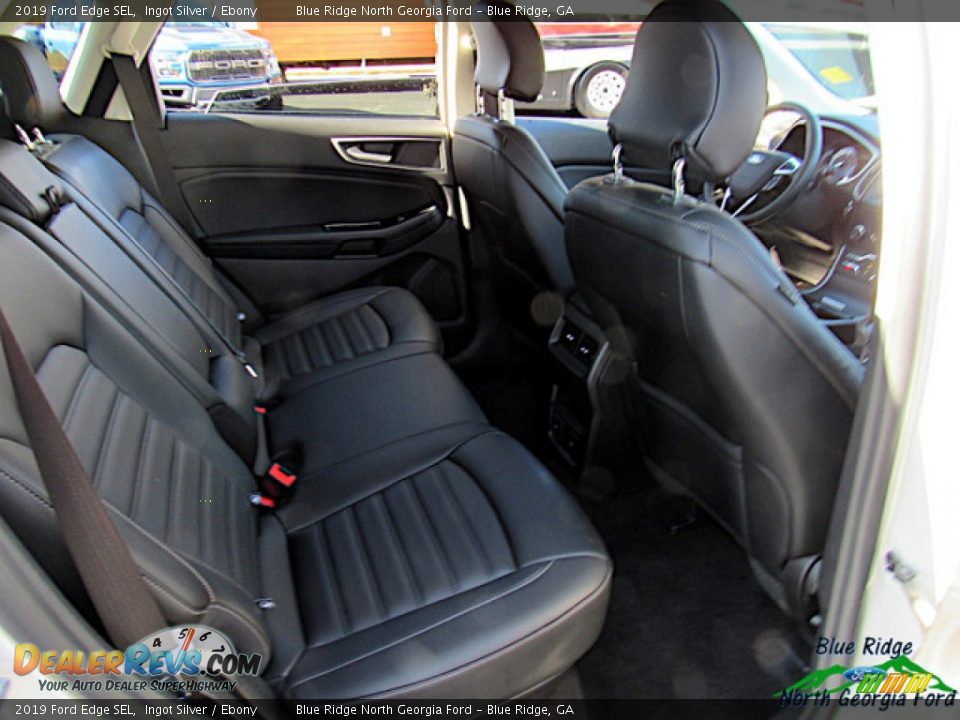 2019 Ford Edge SEL Ingot Silver / Ebony Photo #27