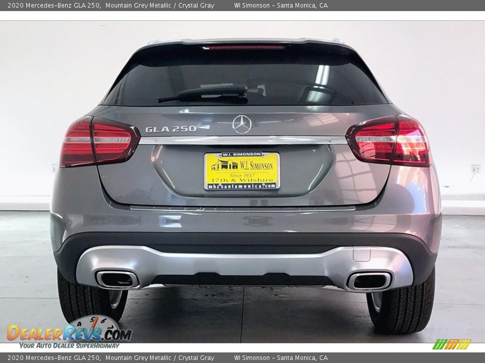 2020 Mercedes-Benz GLA 250 Mountain Grey Metallic / Crystal Gray Photo #3