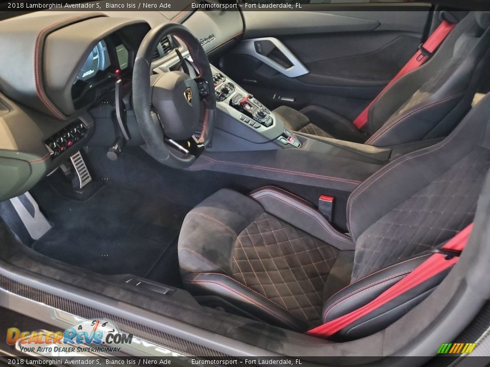 Front Seat of 2018 Lamborghini Aventador S Photo #14