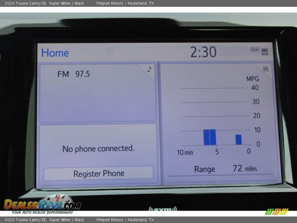 2020 Toyota Camry SE Super White / Black Photo #16