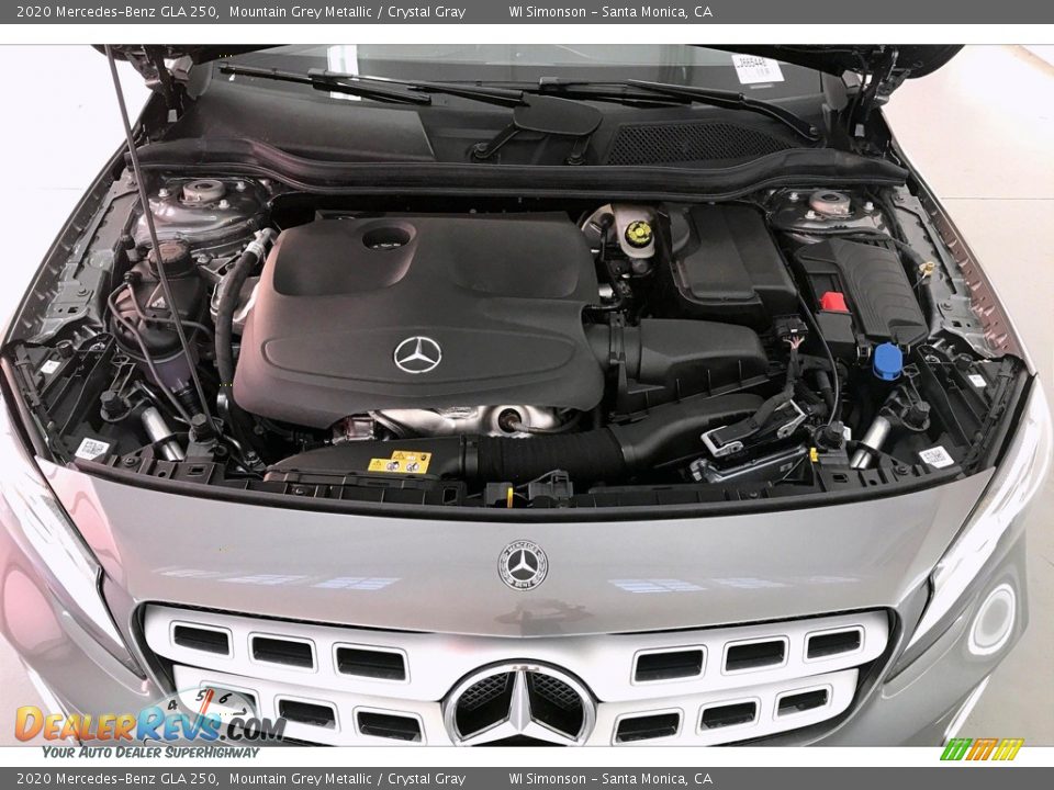 2020 Mercedes-Benz GLA 250 2.0 Liter Turbocharged DOHC 16-Valve VVT 4 Cylinder Engine Photo #8