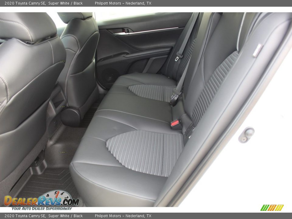 2020 Toyota Camry SE Super White / Black Photo #20