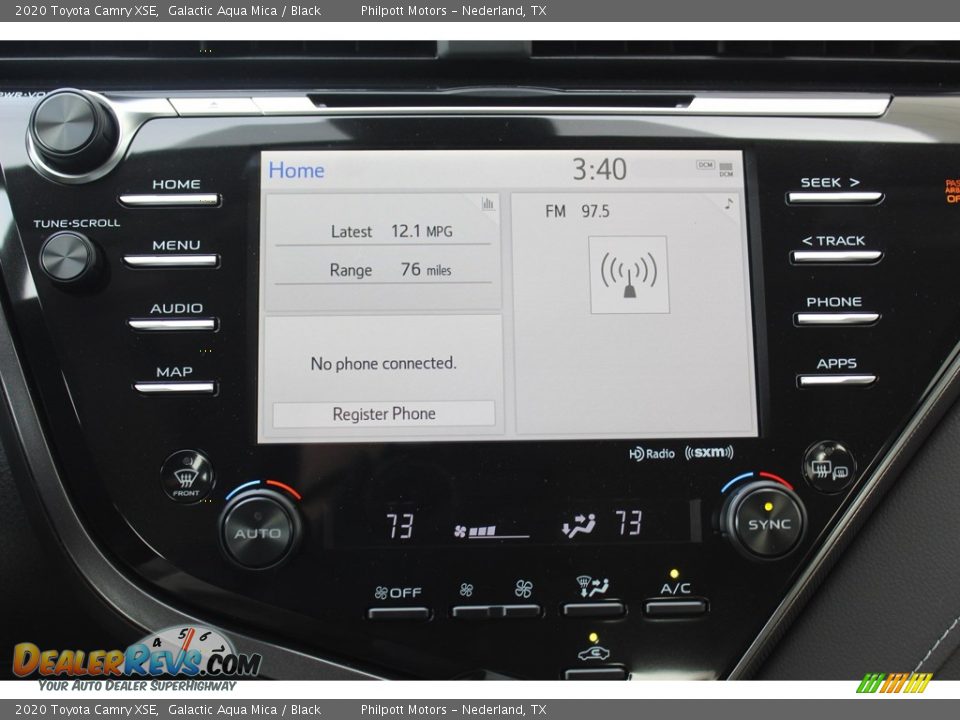 Controls of 2020 Toyota Camry XSE Photo #17